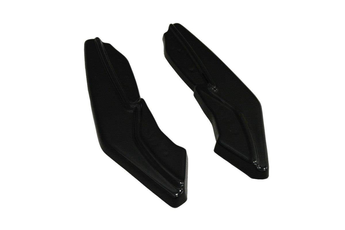 Heck Ansatz Flaps Diffusor für Renault Laguna mk 3 Coupe schwarz Hochglanz