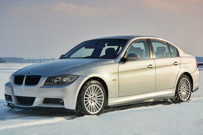 Seitenschweller Ansatz für BMW 3er E90/91 M Paket schwarz Hochglanz
