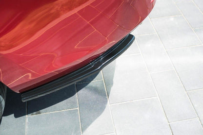 Heck Ansatz Flaps Diffusor für Mazda 6 GJ (Mk3) Facelift schwarz Hochglanz