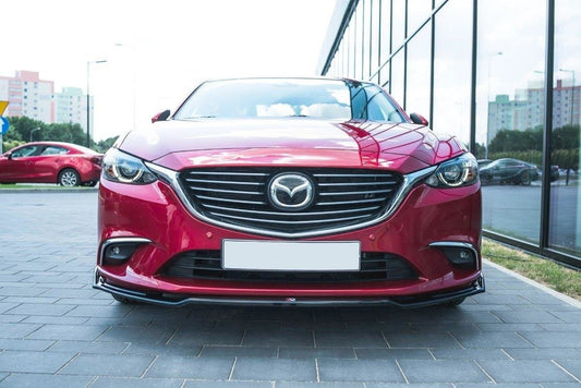Front Ansatz V.2 für Mazda 6 GJ (Mk3) Facelift Carbon Look