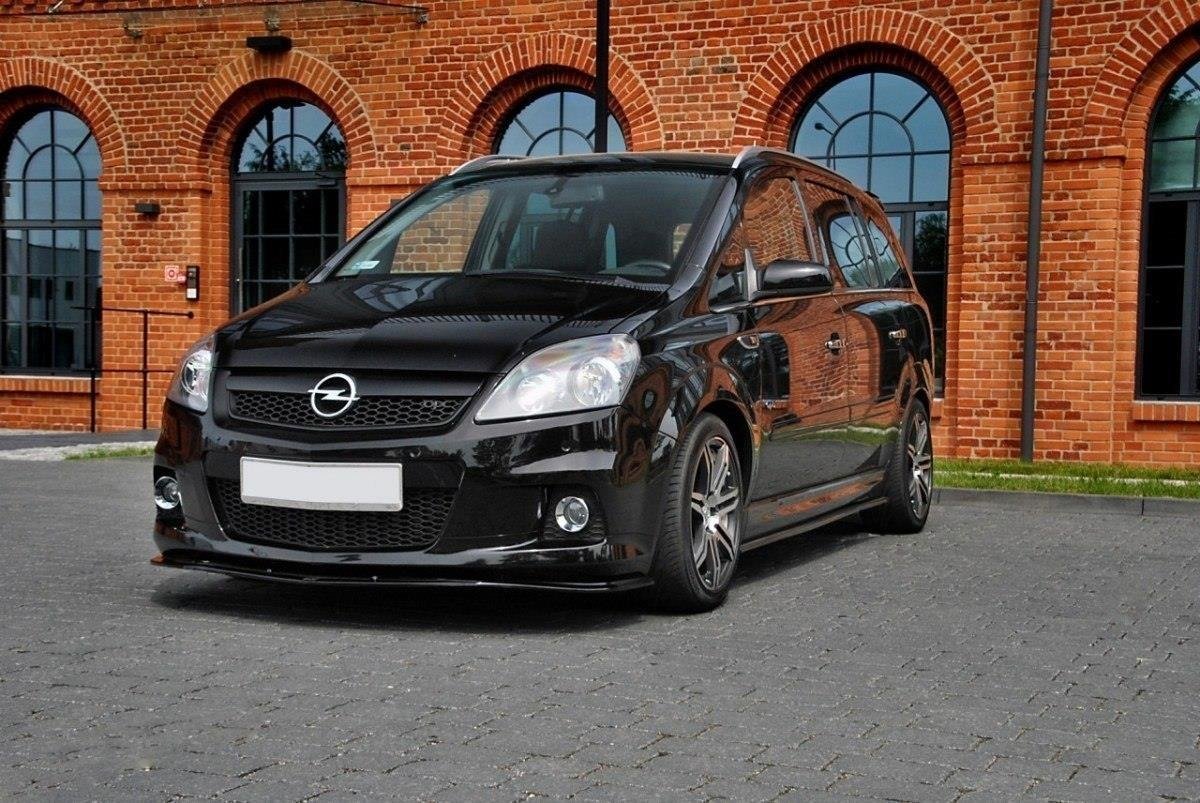 Front Ansatz für OPEL ZAFIRA B OPC / VXR schwarz matt