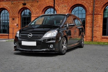 Front Ansatz für OPEL ZAFIRA B OPC / VXR schwarz matt