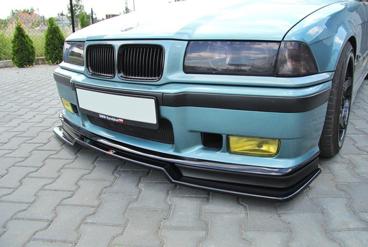 Front Ansatz V.2 für BMW M3 E36 schwarz Hochglanz