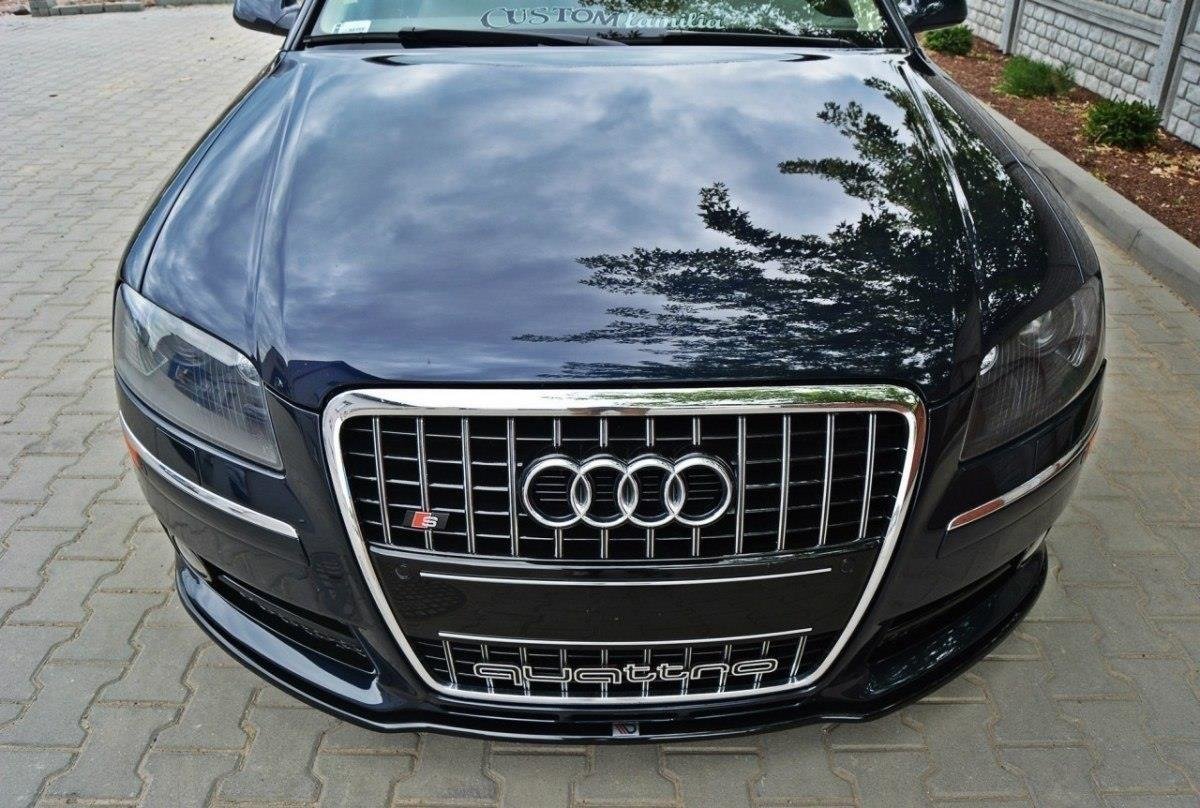Front Ansatz für VW AUDI S8 D3 schwarz matt