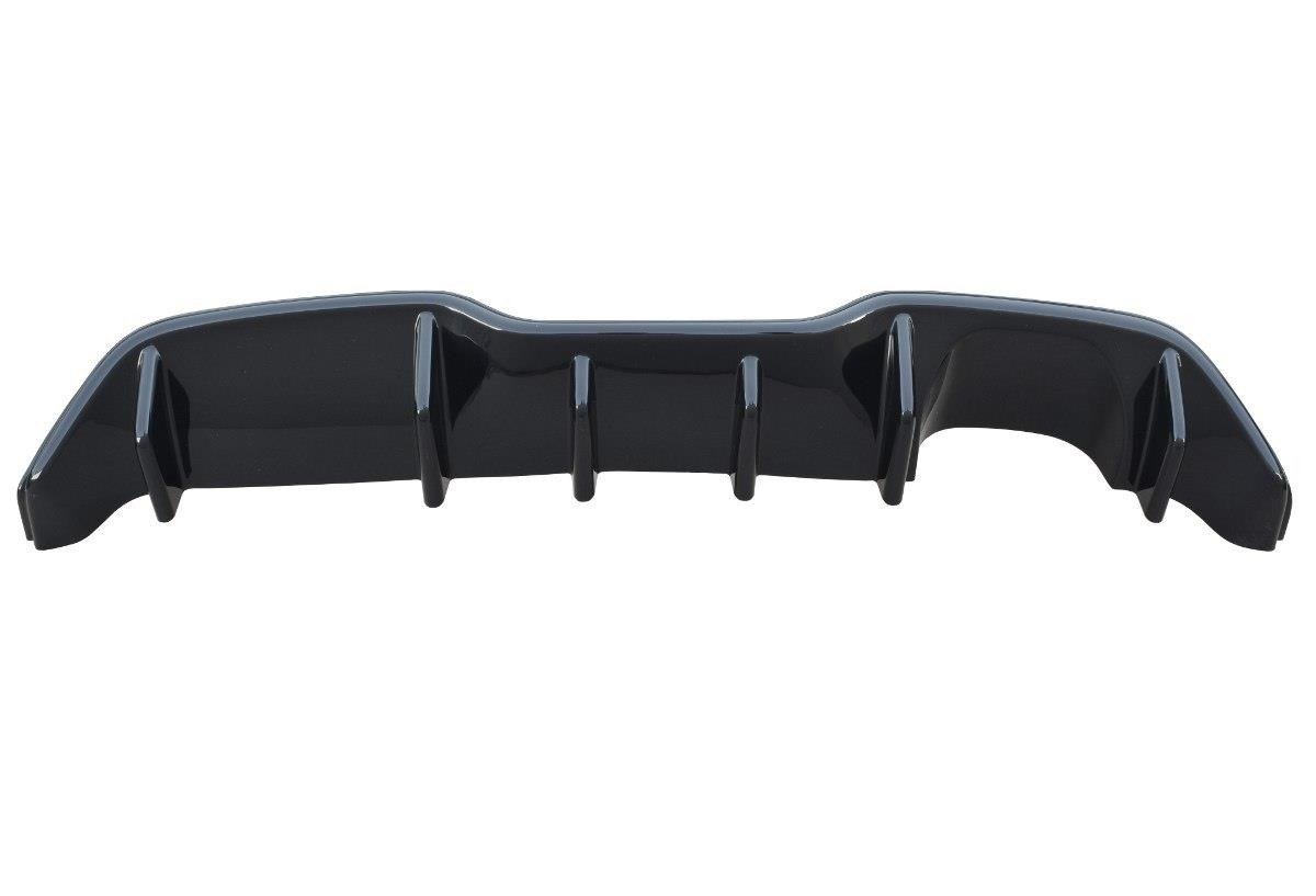 Diffusor Heck Ansatz für Ford Fiesta Mk7 ST Facelift schwarz matt