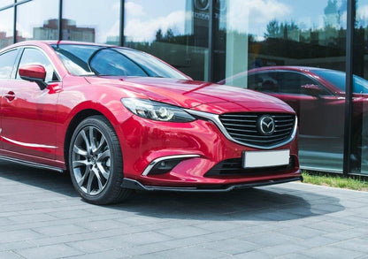 Front Ansatz V.2 für Mazda 6 GJ (Mk3) Facelift schwarz matt