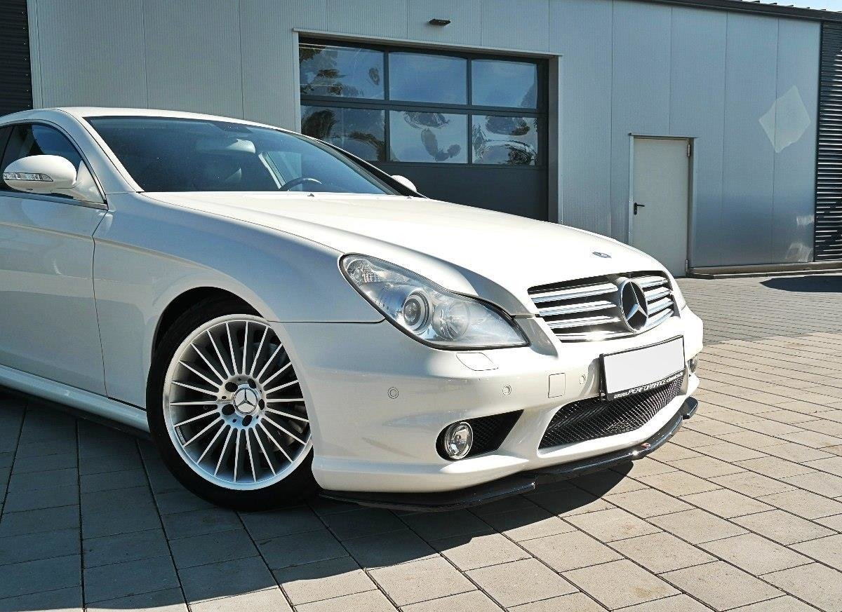 Front Ansatz V.1 für Mercedes CLS C219 55AMG schwarz matt