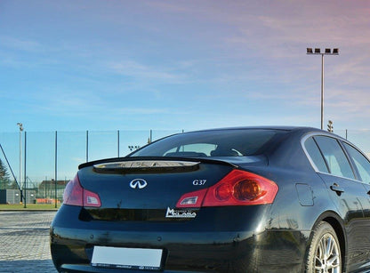 Spoiler CAP für Infiniti G37 Limousine Carbon Look
