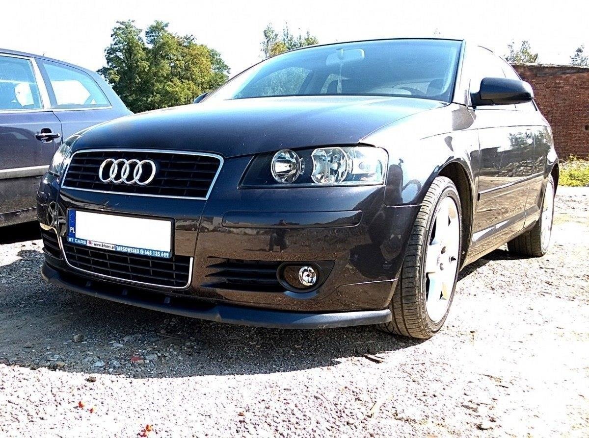 Front Ansatz für AUDI A3 8P (vor Facelift) 2003-2005 Carbon Look
