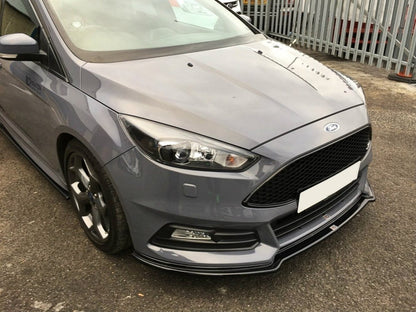 VERLÄNGERUNG MOTORHAUBE FORD FOCUS MK3 Facelift UND PREFACE Carbon Look