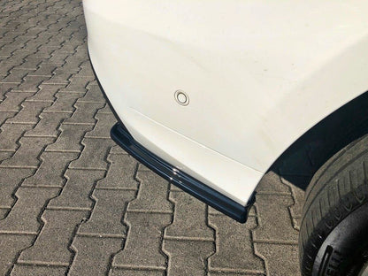 Heck Ansatz Flaps Diffusor für Mercedes GLE W166 AMG-Line schwarz matt