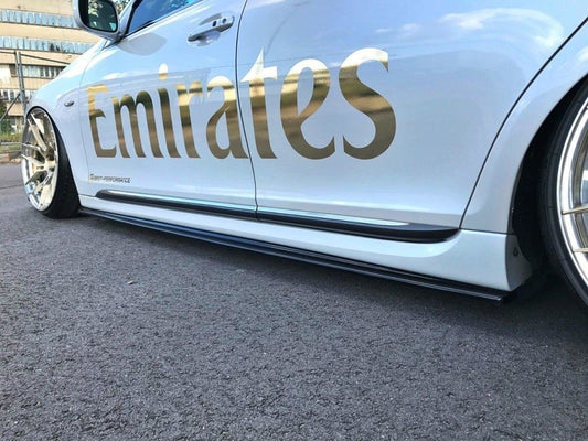 Seitenschweller Ansatz für Lexus GS 300 Mk3 Facelift Carbon Look