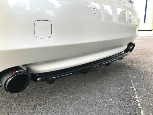 Mittlerer Diffusor Heck Ansatz für Lexus GS 300 Mk3 Facelift DTM LOOK schwarz matt