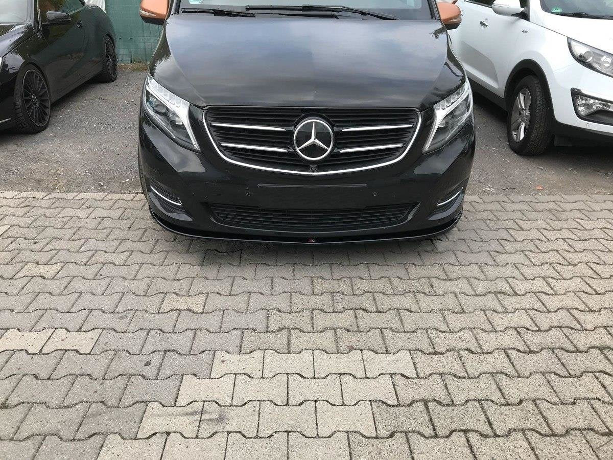 Front Ansatz für v.1 Mercedes V-Klasse W447 Carbon Look