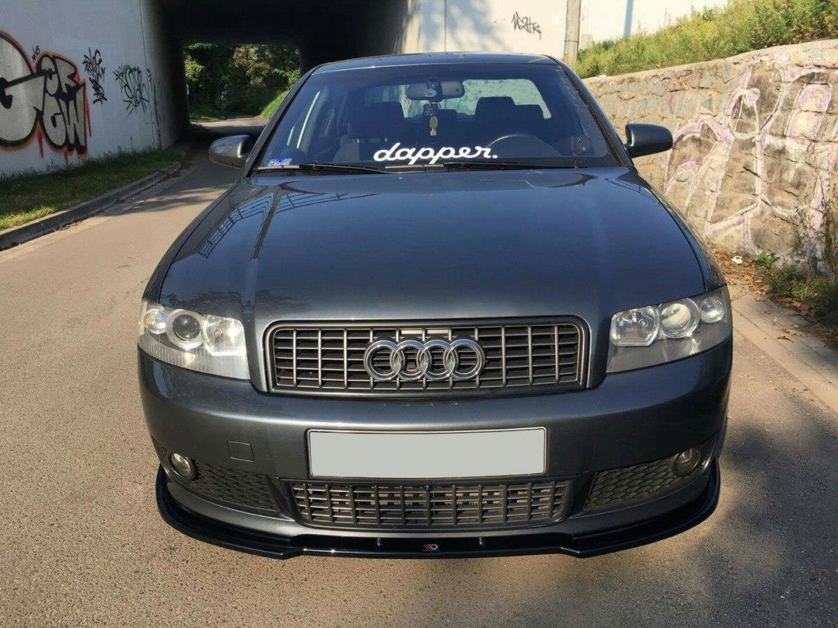 Front Ansatz V.2 für Audi A4 S-Line B6 schwarz matt