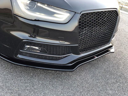 Front Ansatz V.2 für Audi S4 B8 FL Carbon Look