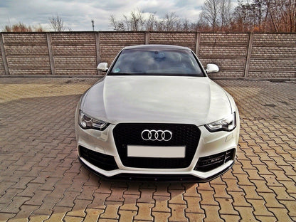Front Ansatz für AUDI RS5 8T Carbon Look