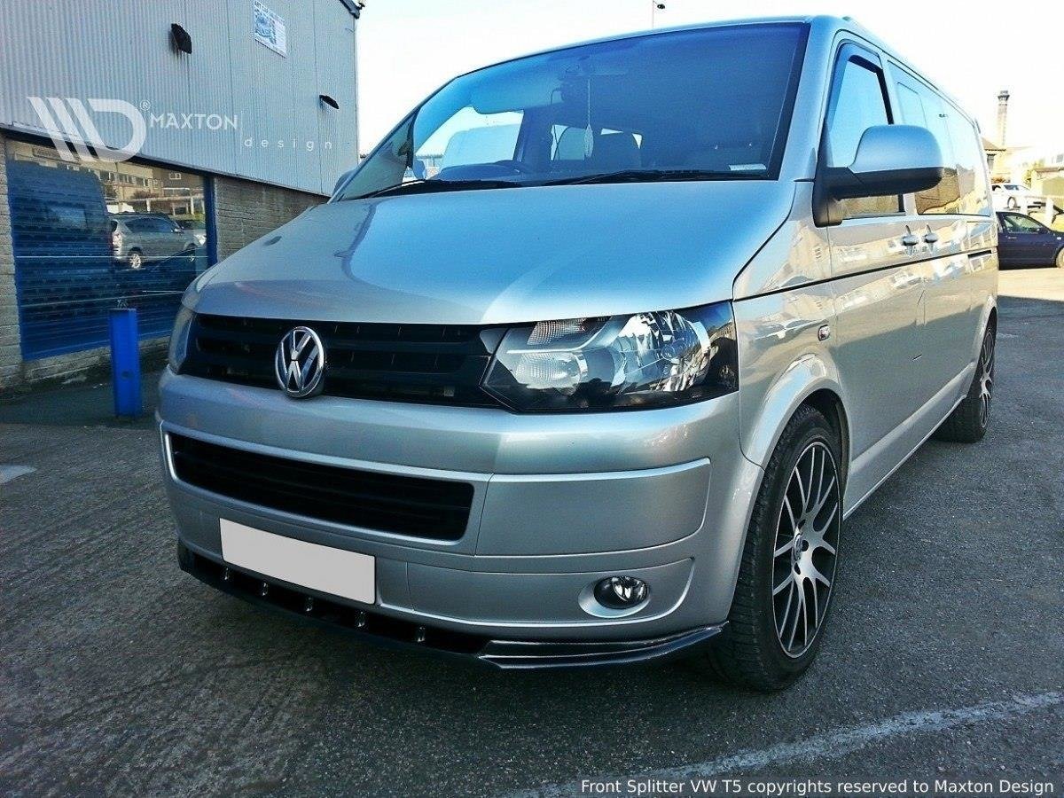 Front Ansatz für VW T5 Facelift schwarz matt