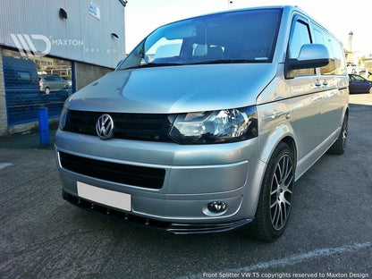 Front Ansatz für VW T5 Facelift schwarz matt