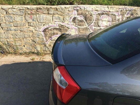Spoiler CAP für Audi A4 S-Line B6 Limousine Carbon Look