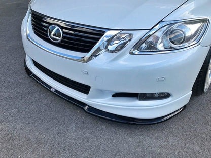 Front Ansatz V.2 für Lexus GS 300 Mk3 Facelift schwarz matt