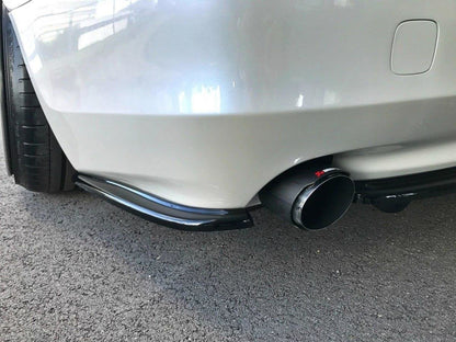 Heck Ansatz Flaps Diffusor für Lexus GS 300 Mk3 Facelift Carbon Look
