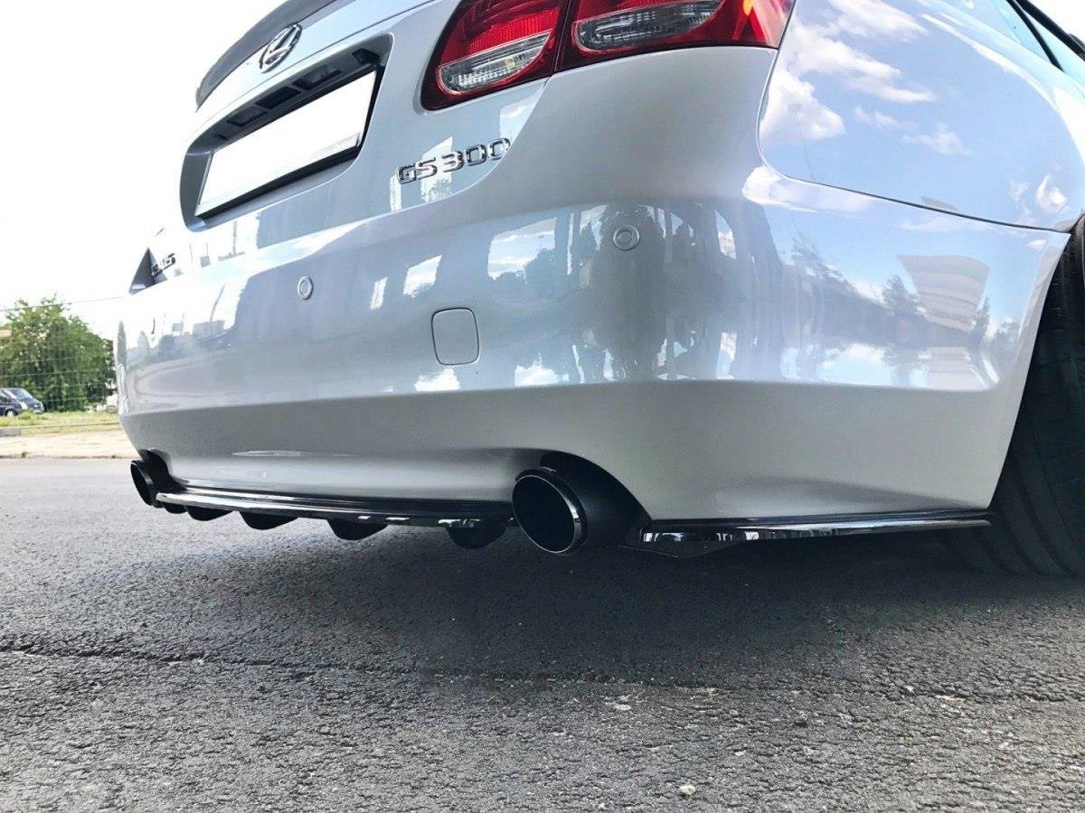 Mittlerer Diffusor Heck Ansatz für Lexus GS 300 Mk3 Facelift DTM LOOK Carbon Look