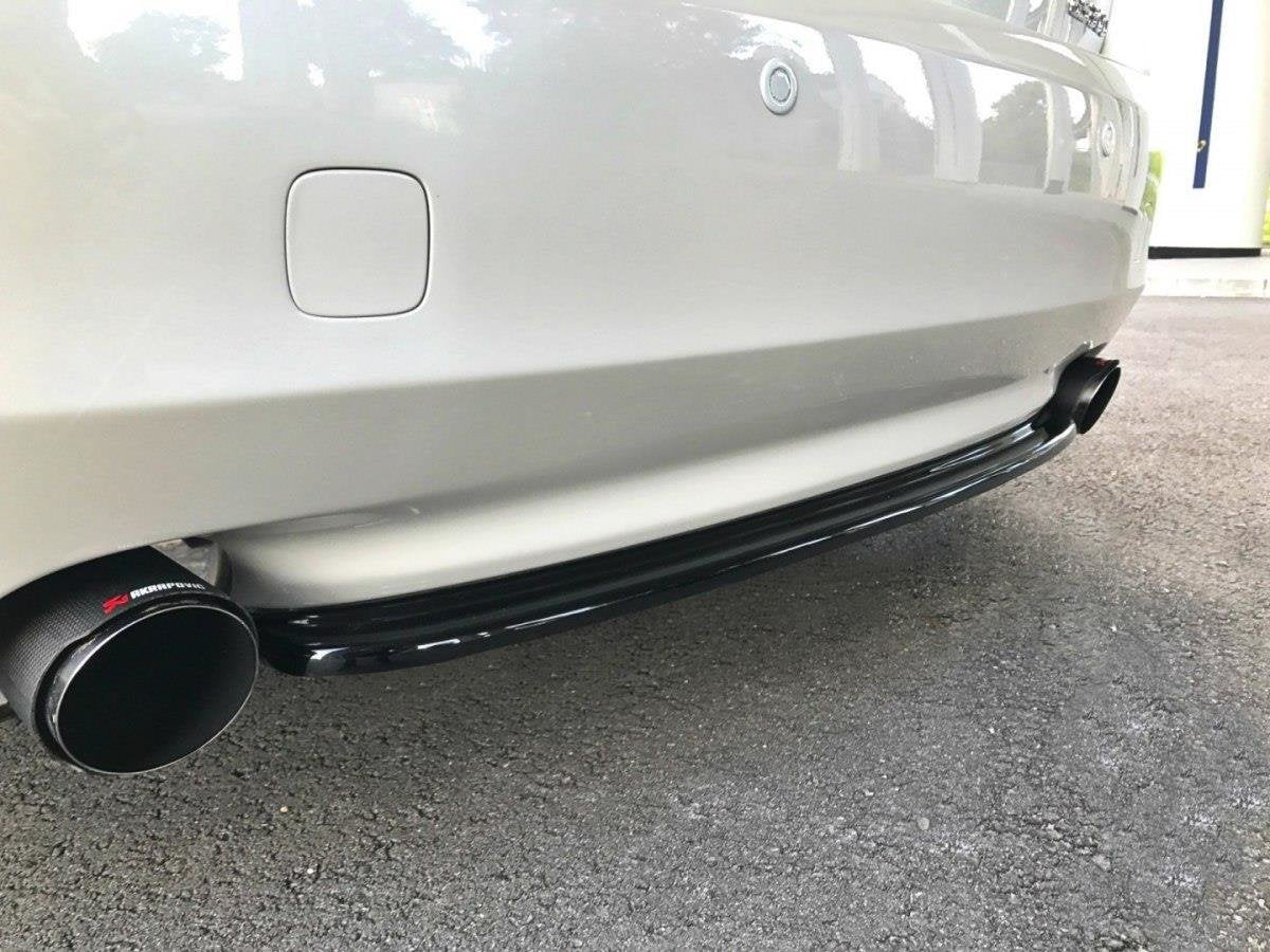Mittlerer Diffusor Heck Ansatz für Lexus GS 300 Mk3 Facelift  schwarz matt