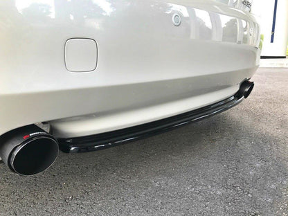 Mittlerer Diffusor Heck Ansatz für Lexus GS 300 Mk3 Facelift  schwarz matt