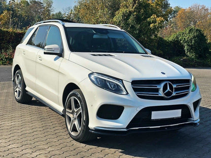 Seitenschweller Ansatz für Mercedes GLE W166 AMG-Line schwarz matt