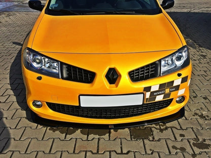 Front Ansatz für RENAULT MEGANE II RS Carbon Look