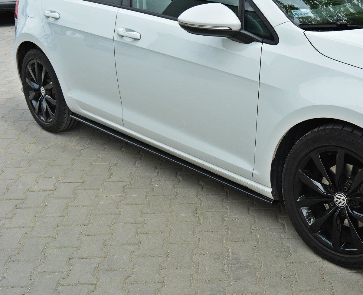 Seitenschweller Ansatz für VW Golf Mk7 Standard Carbon Look