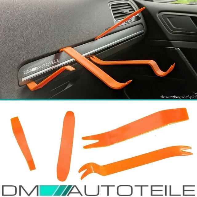 Scheinwerferglas SET + PVC Werkzeug passt für BMW E46 Limousine Touring Vorfacelift