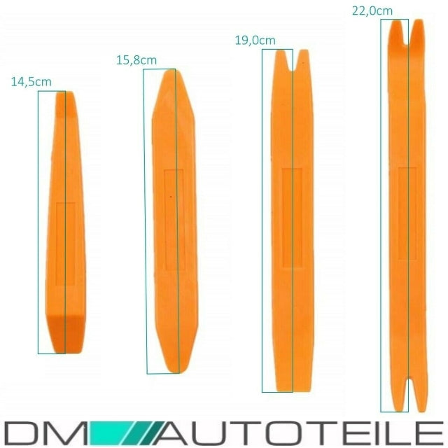 Scheinwerferglas SET + PVC Werkzeug passt für BMW E46 Limousine Touring Vorfacelift