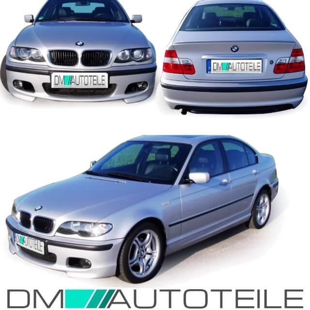 FACELIFT Set  Rot Weiß Rückleuchten +Blinker Seite +Front 01-05 passt für BMW 3er E46 Limousine