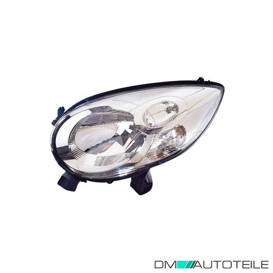 Hauptscheinwerfer links H4 mit Blinklicht passt für Citroën C1 05-08