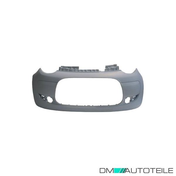 Stoßstange vorne grundiert passt für Citroën C1 PM PN ab 2009-2012 Facelift 1