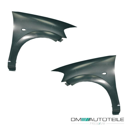 Kotflügel SET rechts+links vorne mit Blinkerloch passt für Citroën C3 I 05-09