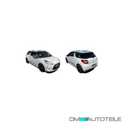 Stoßstange hinten grundiert passt für Citroën DS3 ab 2009-2016 für Schutzschiene