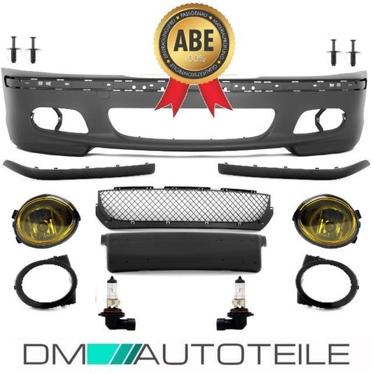 SET STOßSTANGE vorne Limousine Touring +Nebel Gelb für M M-Paket II +MONTAGEKIT