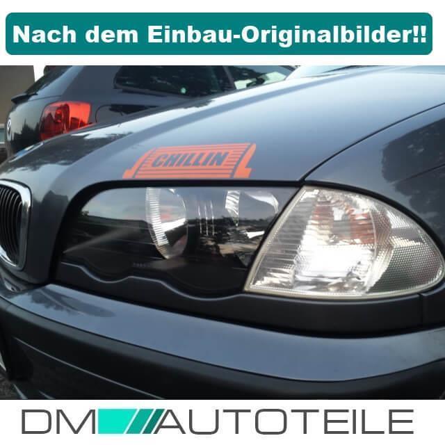 Scheinwerferglas Scheinwerfer rechts passt für 3er BMW E46 Limo Tourin –  Tuning King