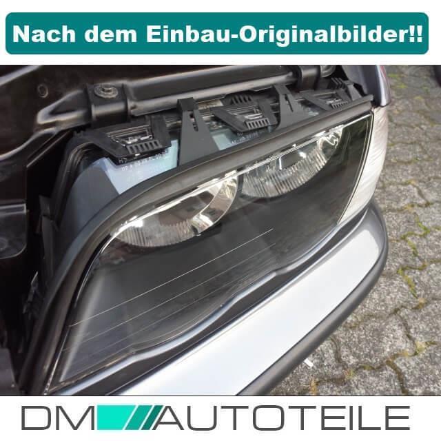 Scheinwerferglas Scheinwerfer rechts passt für 3er BMW E46 Limo Touring 98-01