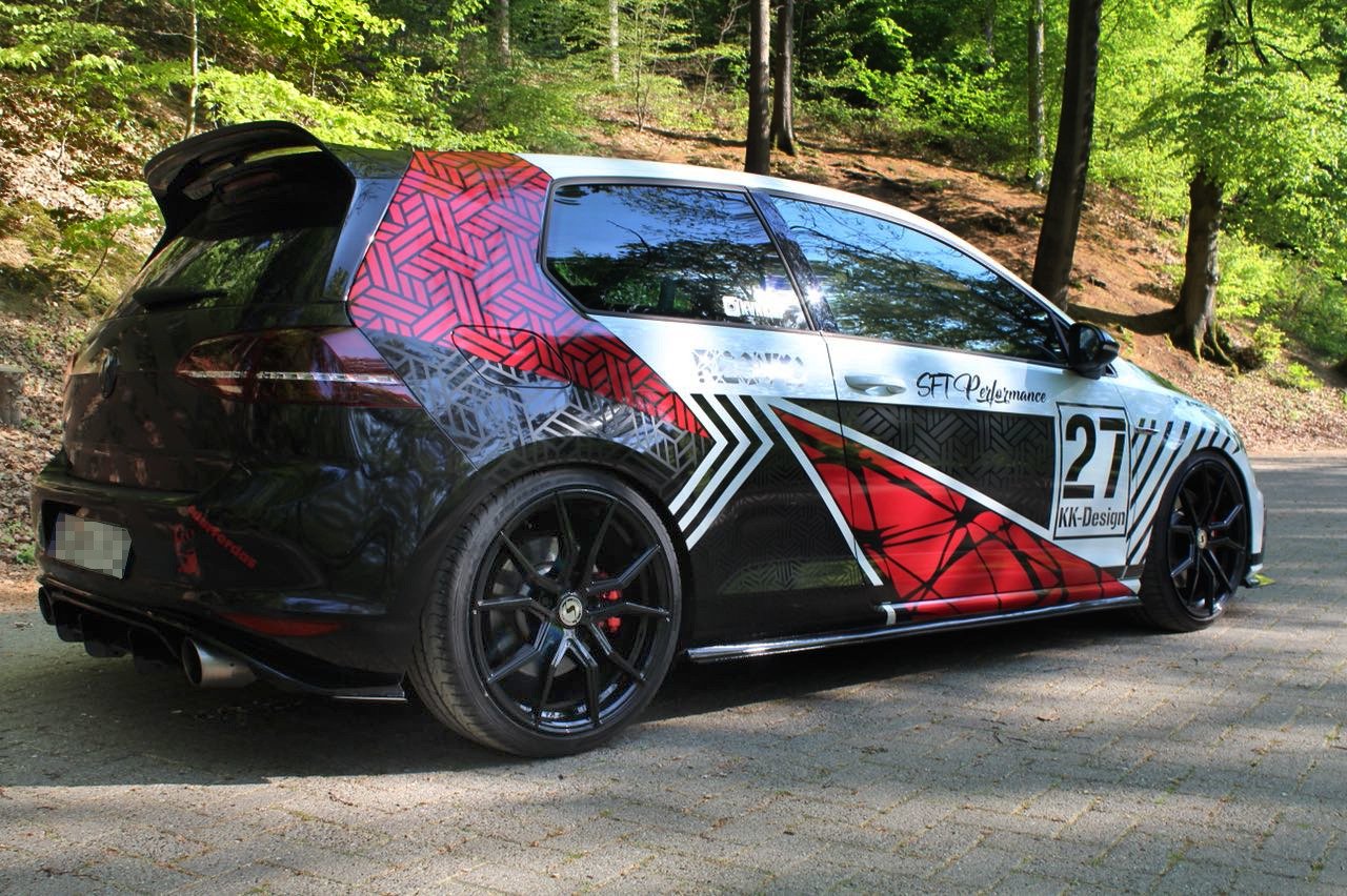 Racing Seitenschweller Ansatz VW GOLF 7 GTI CLUBSPORT