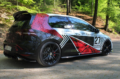 Racing Seitenschweller Ansatz VW GOLF 7 GTI CLUBSPORT