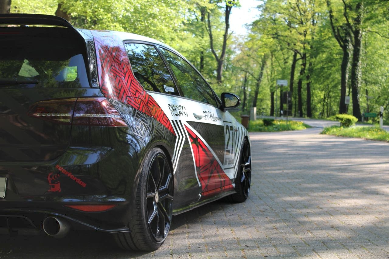 Racing Seitenschweller Ansatz VW GOLF 7 GTI CLUBSPORT