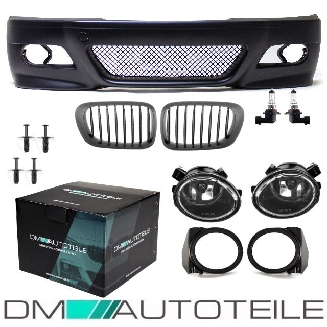Sport Stoßstange Vorne passt für BMW E46 Vorfacelift + NSW + Kühlergrill nicht M3