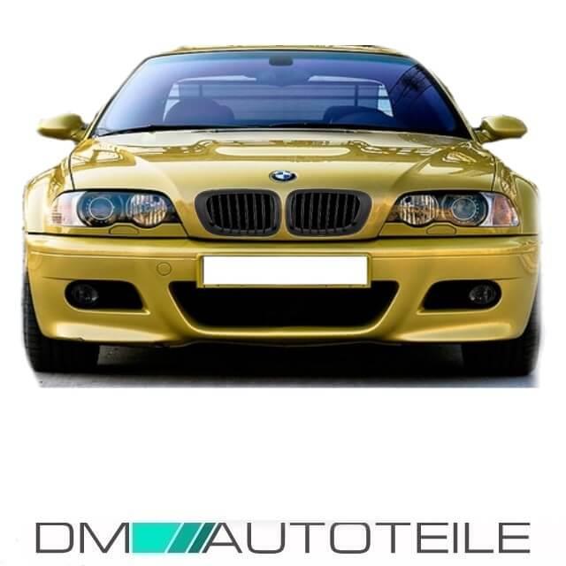 Sport Stoßstange Vorne passt für BMW E46 Vorfacelift + NSW + Kühlergrill nicht M3