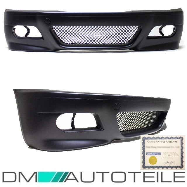 Sport Stoßstange Vorne passt für BMW E46 Vorfacelift + NSW + Kühlergrill nicht M3