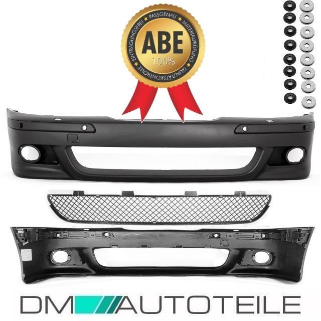 SPORT Stoßstange PAKET vorne ABS SRA/PDC passt für BMW E39 +Nebel für M+Nieten