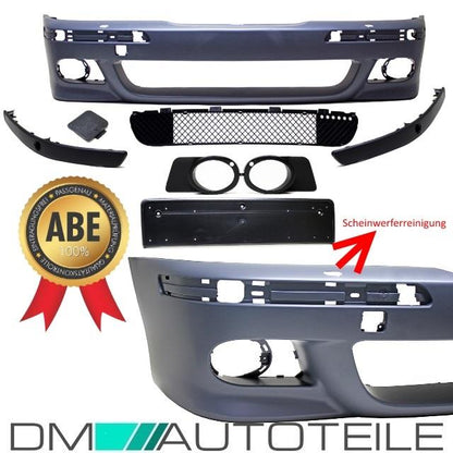 PREMIUM Front Stoßstange grundiert für PDC/SRA passt für BMW E39 nicht M5 M ABE*